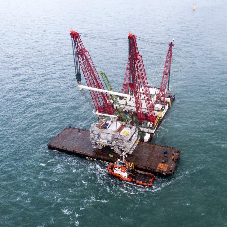 SAINT-NAZAIRE (FR) | Rentel NV starts with transport and installation of the offshore transformer substation