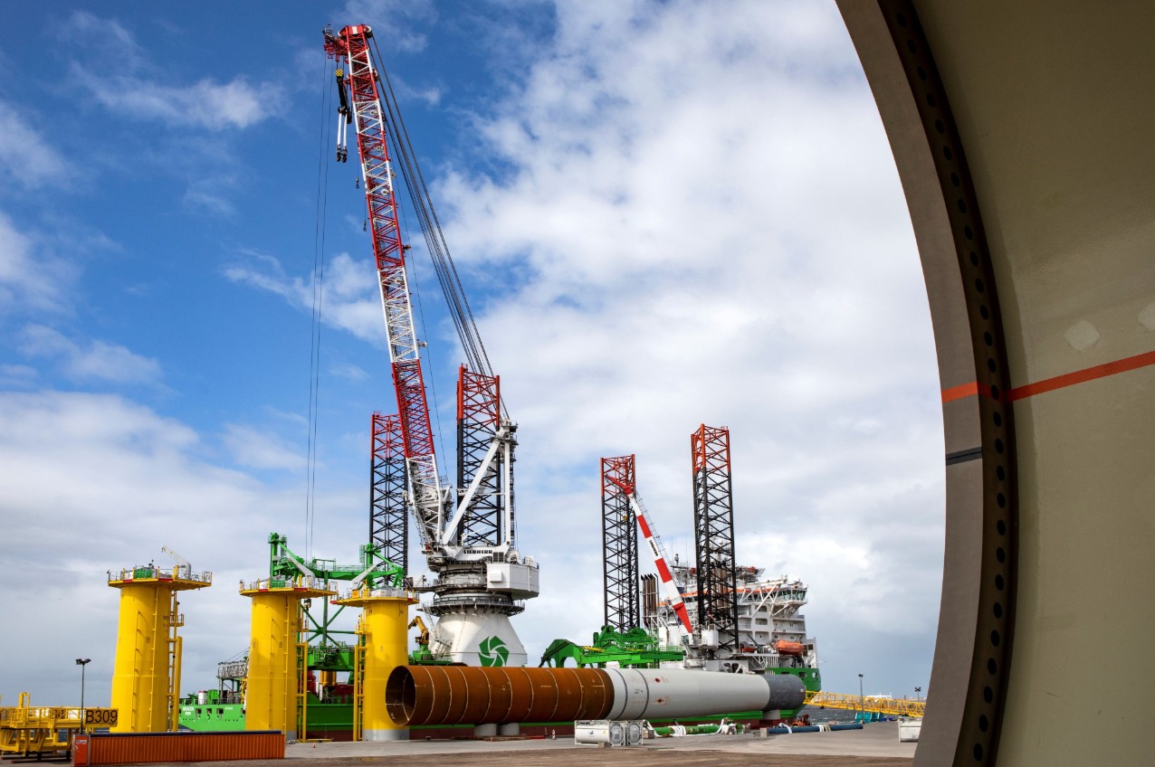 Ostend (BE) | Start offshore construction activities of the final and largest offshore wind farm ever built in the Belgian North Sea