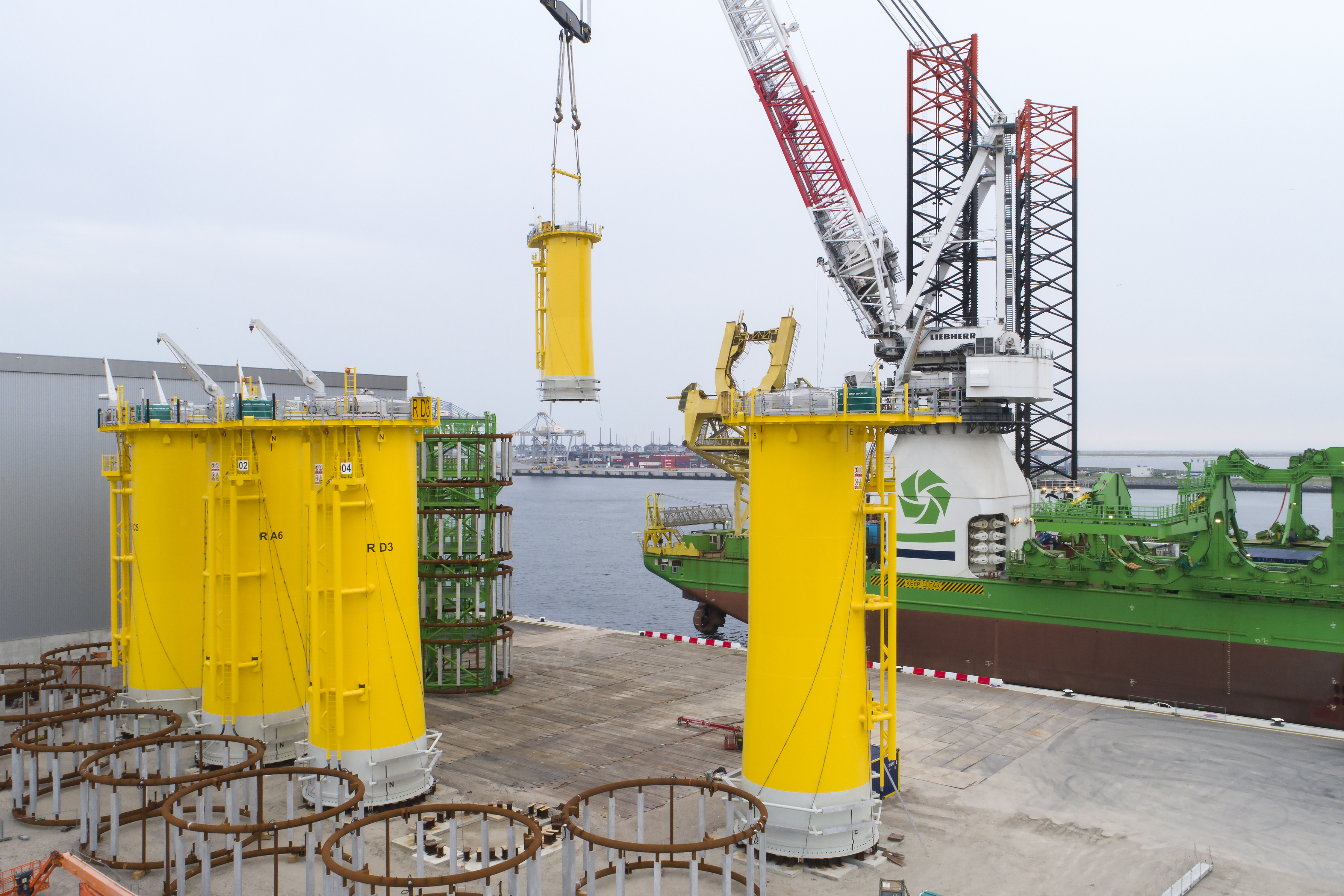 Rentel kondigt de verscheping aan van eerste reeks ‘Transition Pieces’ voor het Rentel-project