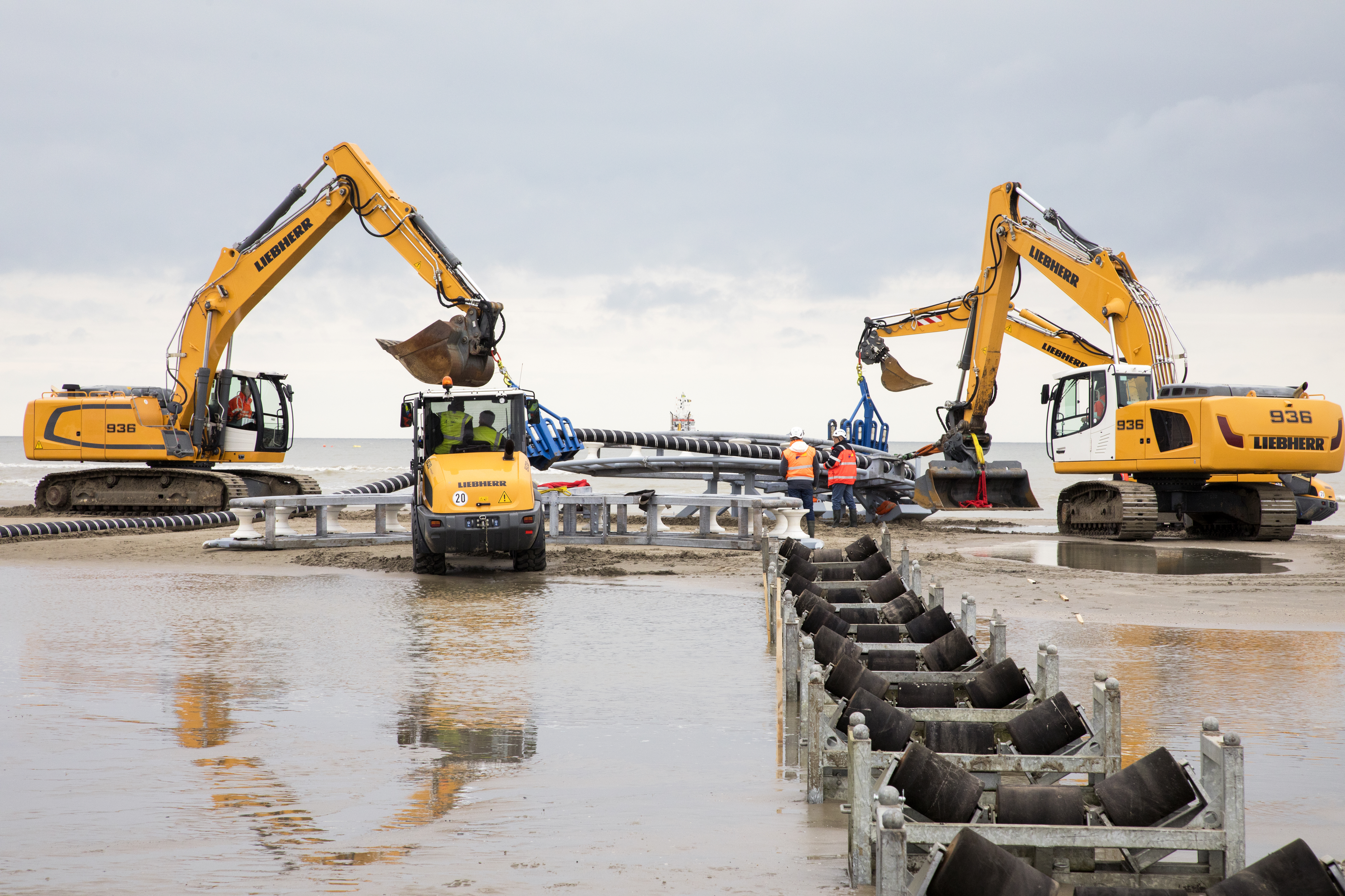 RENTEL NV kondigt de aanlanding van haar exportkabel in Zeebrugge aan
