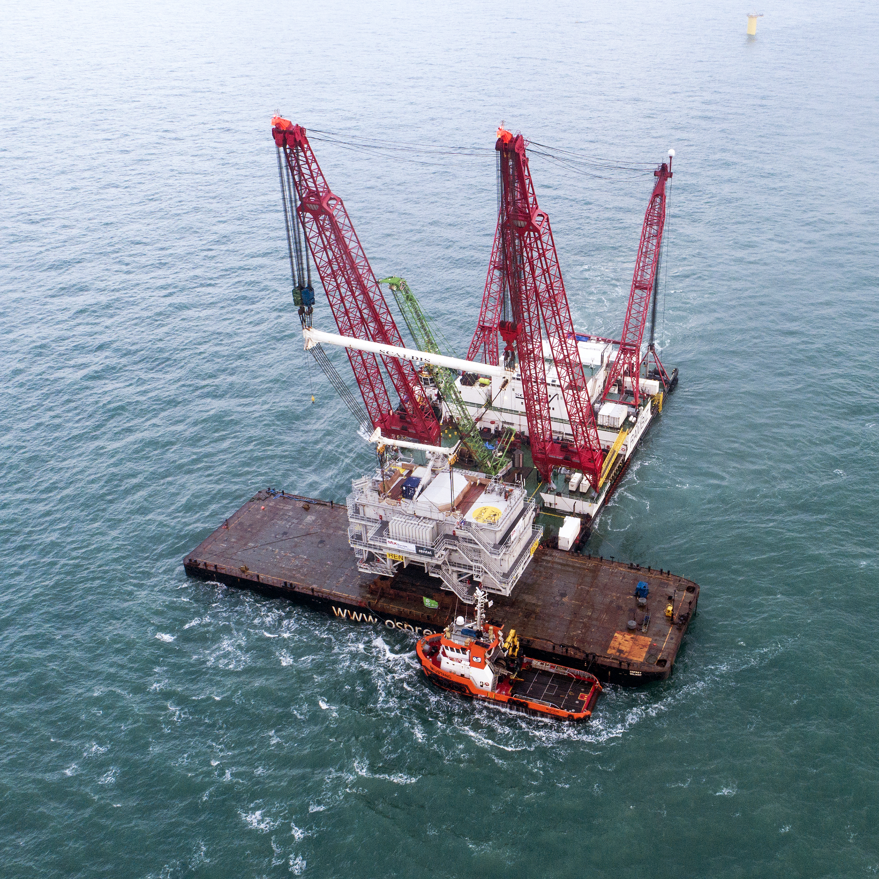 SAINT-NAZAIRE (FR) | Rentel NV starts with transport and installation of the offshore transformer substation