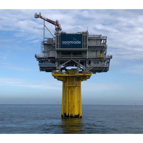 Succesvolle installatie van twee offshore substations is belangrijke mijlpaal voor offshore windmolenpark SeaMade